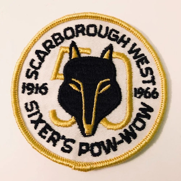 Vintage Lot of  2 Boy Scouts Canada Scarborough West Patch Sixers Pow Wow - Picture 3 of 9